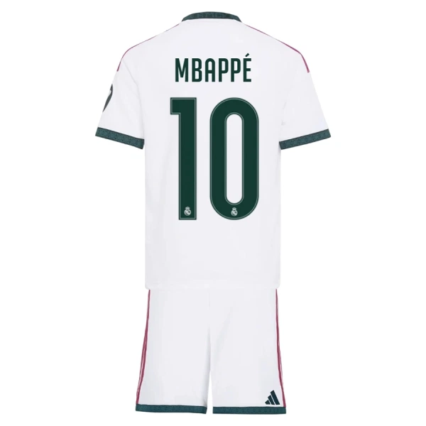 Kit De Football Real Madrid Kylian Mbappé 10 Enfant Domicile 26/27 Kit De Football Real Madrid Kylian Mbappé 10 Enfant Domicile 26/27