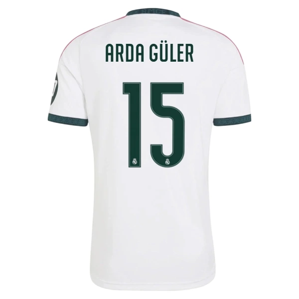 Maillot De Foot Real Madrid Arda Guler 15 Domicile 26/27 Maillot De Foot Real Madrid Arda Guler 15 Domicile 26/27