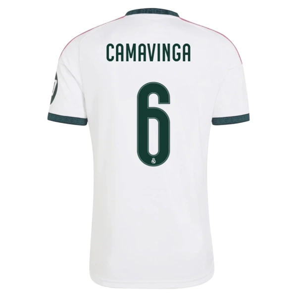 Maillot De Foot Real Madrid Eduardo Camavinga 6 Domicile 26/27 Maillot De Foot Real Madrid Eduardo Camavinga 6 Domicile 26/27