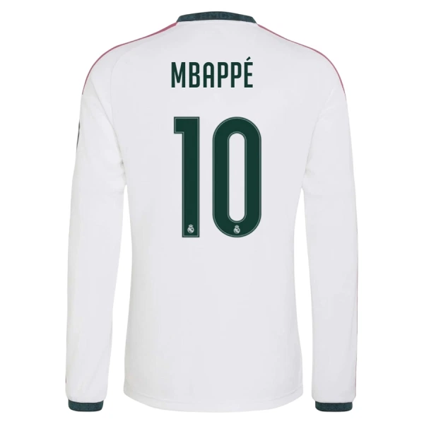 Maillot De Foot Real Madrid Kylian Mbappé 10 Domicile 26/27 Manches Longues Maillot De Foot Real Madrid Kylian Mbappé 10 Domicile 26/27 Manches Longues