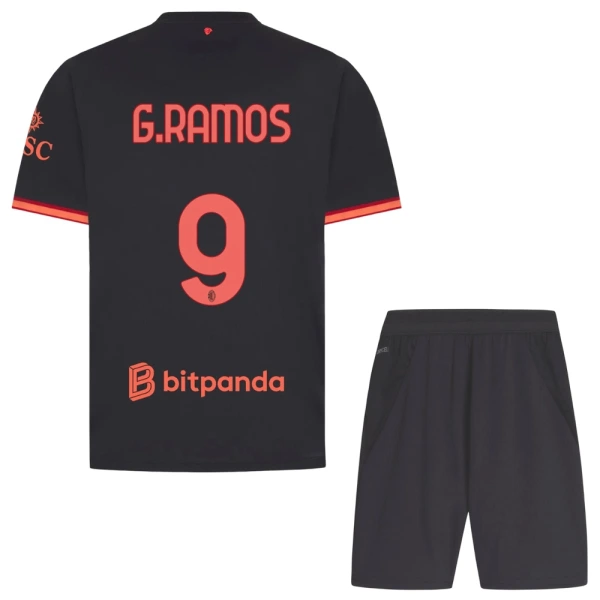 Kit De Football Milan AC G. Ramos 9 Enfant Third 26/27 Kit De Football Milan AC G. Ramos 9 Enfant Third 26/27