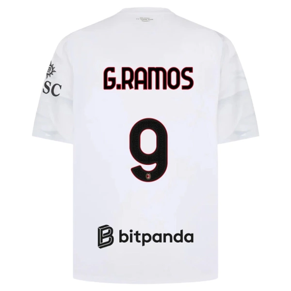 Maillot De Foot Milan AC G. Ramos 9 Extérieur 26/27 Maillot De Foot Milan AC G. Ramos 9 Extérieur 26/27