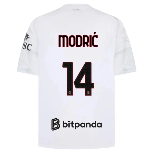 Maillot De Foot Milan AC Luka Modric 14 Extérieur 26/27 Maillot De Foot Milan AC Luka Modric 14 Extérieur 26/27