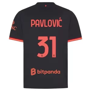 Maillot De Foot Milan AC Pavlovic 31 Third 26/27