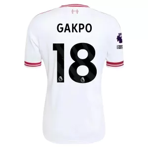 Maillot De Foot Liverpool Cody Gakpo 18 Extérieur 26/27