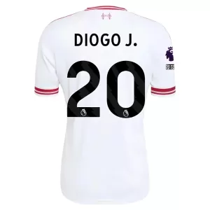 Maillot De Foot Liverpool Diogo Jota 20 Extérieur 26/27