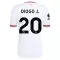 Maillot De Foot Liverpool Diogo Jota 20 Extérieur 26/27