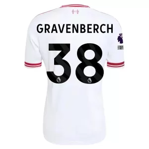 Maillot De Foot Liverpool Gravenberch 38 Extérieur 26/27