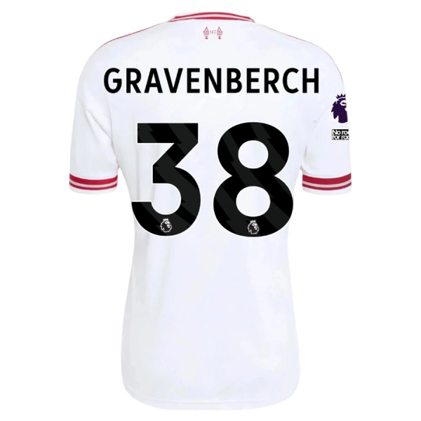Maillot De Foot Liverpool Gravenberch 38 Extérieur 26/27 Maillot De Foot Liverpool Gravenberch 38 Extérieur 26/27