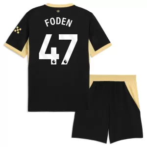 Kit De Football Manchester City Phil Foden 47 Enfant Extérieur 26/27 Kit De Football Manchester City Phil Foden 47 Enfant Extérieur 26/27