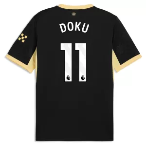 Maillot De Foot Manchester City Jérémy Doku 11 Extérieur 26/27