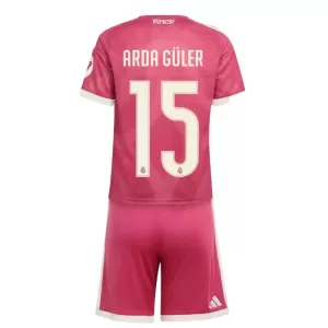 Kit De Football Real Madrid Arda Guler 15 Enfant Third 26/27 Kit De Football Real Madrid Arda Guler 15 Enfant Third 26/27
