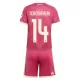 Kit De Football Real Madrid Aurélien Tchouaméni 14 Enfant Third 26/27 Kit De Football Real Madrid Aurélien Tchouaméni 14 Enfant Third 26/27