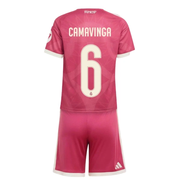 Kit De Football Real Madrid Eduardo Camavinga 6 Enfant Third 26/27