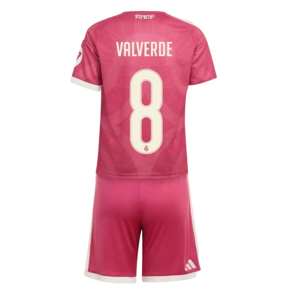 Kit De Football Real Madrid Federico Valverde 8 Enfant Third 26/27 Kit De Football Real Madrid Federico Valverde 8 Enfant Third 26/27