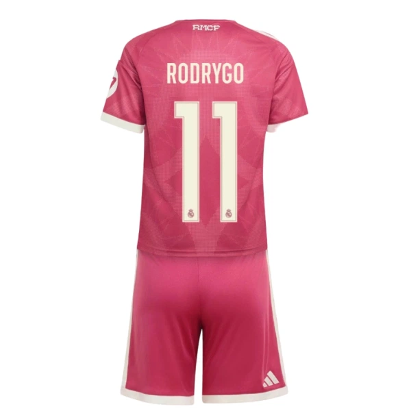 Kit De Football Real Madrid Rodrygo Goes 11 Enfant Third 26/27 Kit De Football Real Madrid Rodrygo Goes 11 Enfant Third 26/27