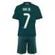 Kit De Football Real Madrid Vinicius Junior 7 Enfant Extérieur 26/27 Kit De Football Real Madrid Vinicius Junior 7 Enfant Extérieur 26/27