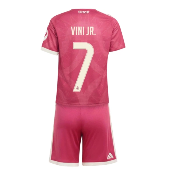 Kit De Football Real Madrid Vinicius Junior 7 Enfant Third 26/27 Kit De Football Real Madrid Vinicius Junior 7 Enfant Third 26/27
