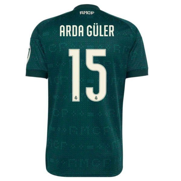 Maillot De Foot Real Madrid Arda Guler 15 Extérieur 26/27