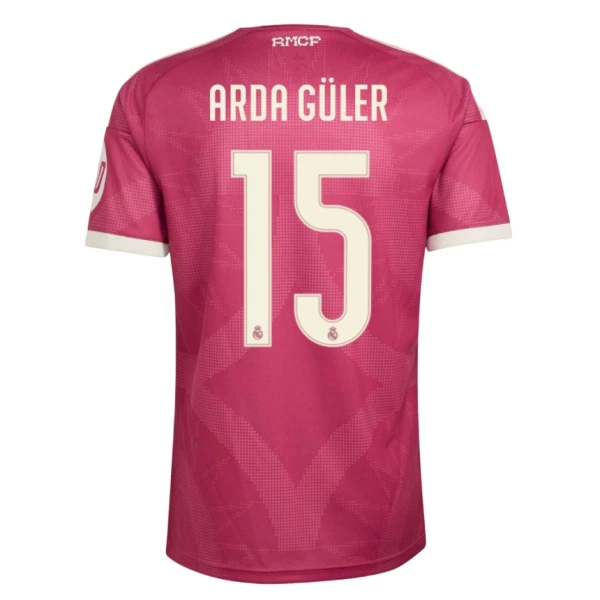 Maillot De Foot Real Madrid Arda Guler 15 Third 26/27 Maillot De Foot Real Madrid Arda Guler 15 Third 26/27