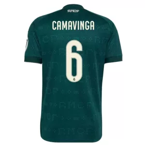 Maillot De Foot Real Madrid Eduardo Camavinga 6 Extérieur 26/27