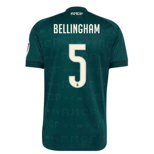 Maillot De Foot Real Madrid Jude Bellingham 5 Extérieur 26/27 Maillot De Foot Real Madrid Jude Bellingham 5 Extérieur 26/27