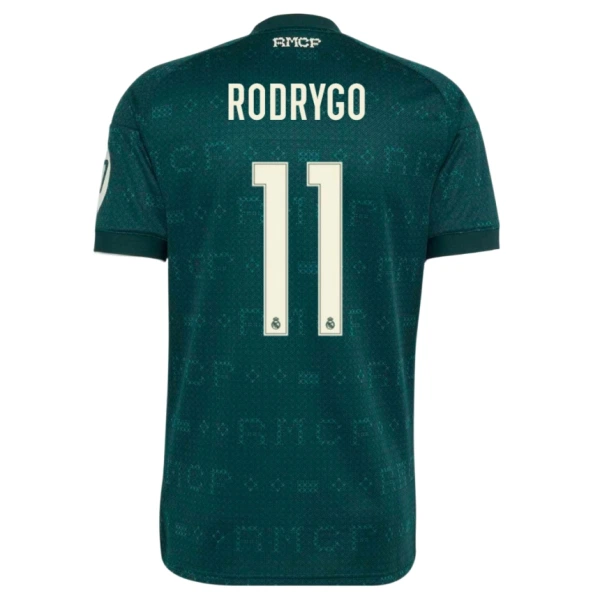 Maillot De Foot Real Madrid Rodrygo Goes 11 Extérieur 26/27 Maillot De Foot Real Madrid Rodrygo Goes 11 Extérieur 26/27