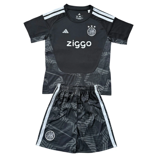 Kit De Football Gardien Ajax Amsterdam Enfant 26/27 Noir Kit De Football Gardien Ajax Amsterdam Enfant 26/27 Noir