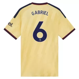 Maillot De Foot Arsenal Gabriel 6 Third 26/27