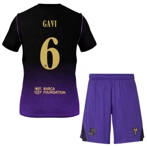 Kit De Football FC Barcelone Gavi 6 Enfant Extérieur 26/27