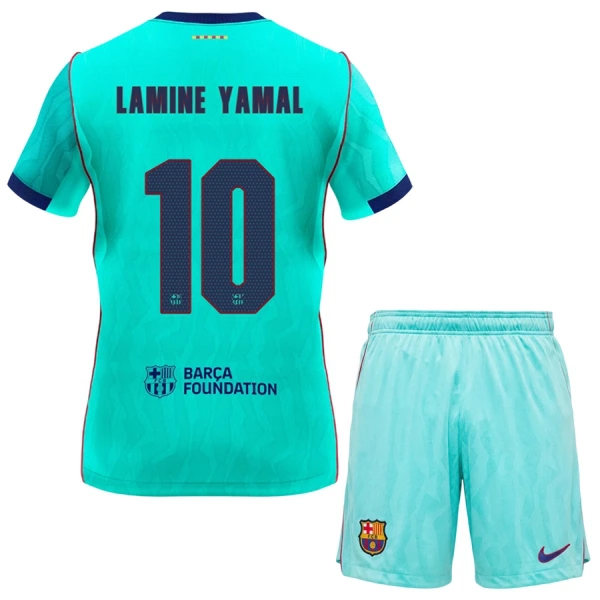 Kit De Football FC Barcelone Lamine Yamal 10 Enfant Third 26/27 Kit De Football FC Barcelone Lamine Yamal 10 Enfant Third 26/27