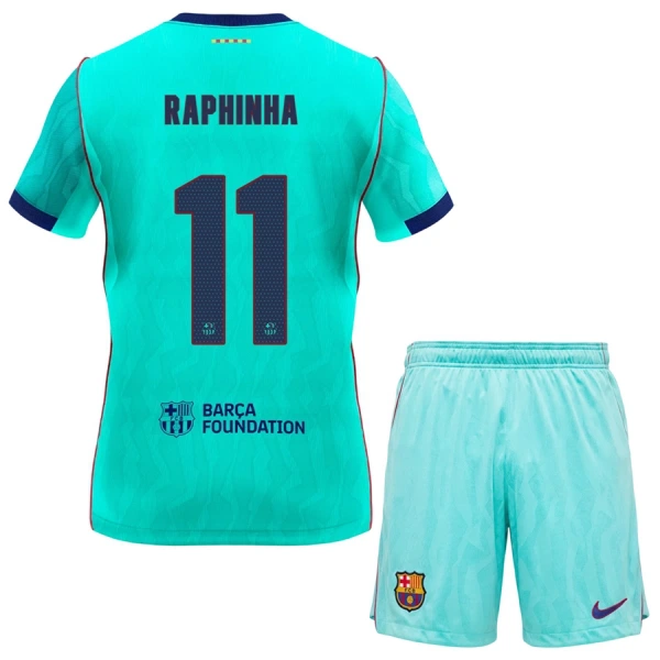 Kit De Football FC Barcelone Raphinha 11 Enfant Third 26/27