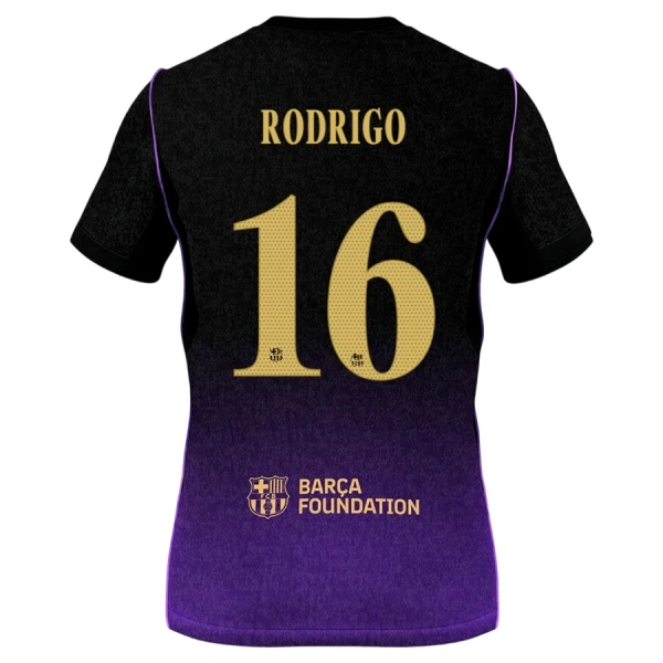 Kit De Football FC Barcelone Rodrigo Hernández 16 Enfant Extérieur 26/27
