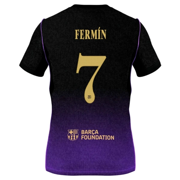 Maillot De Foot FC Barcelone Fermin 7 Extérieur 26/27 Maillot De Foot FC Barcelone Fermin 7 Extérieur 26/27