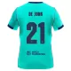 Maillot De Foot FC Barcelone Frenkie de Jong 21 Third 26/27 Maillot De Foot FC Barcelone Frenkie de Jong 21 Third 26/27