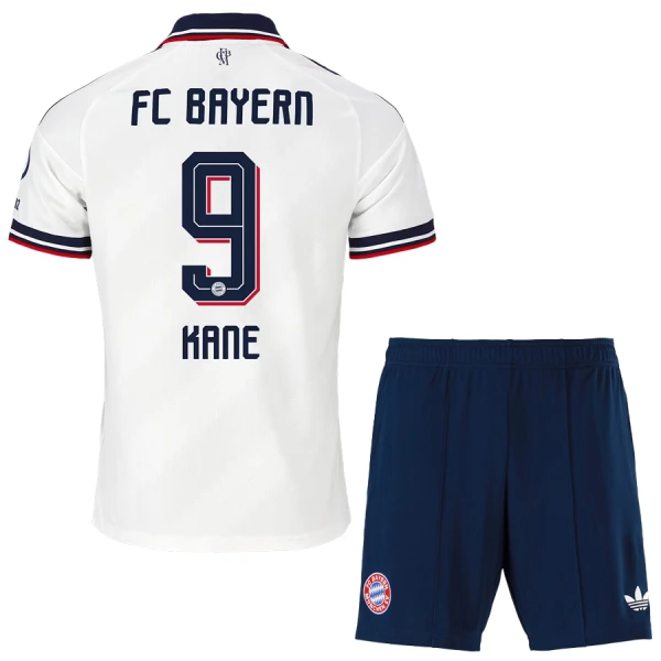 Kit De Football FC Bayern Munich Harry Kane 9 Enfant Extérieur 26/27 Kit De Football FC Bayern Munich Harry Kane 9 Enfant Extérieur 26/27