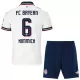 Kit De Football FC Bayern Munich Joshua Kimmich 6 Enfant Extérieur 26/27 Kit De Football FC Bayern Munich Joshua Kimmich 6 Enfant Extérieur 26/27