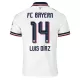Kit De Football FC Bayern Munich Luis Díaz 14 Enfant Extérieur 26/27