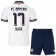 Kit De Football FC Bayern Munich Olise 17 Enfant Extérieur 26/27 Kit De Football FC Bayern Munich Olise 17 Enfant Extérieur 26/27