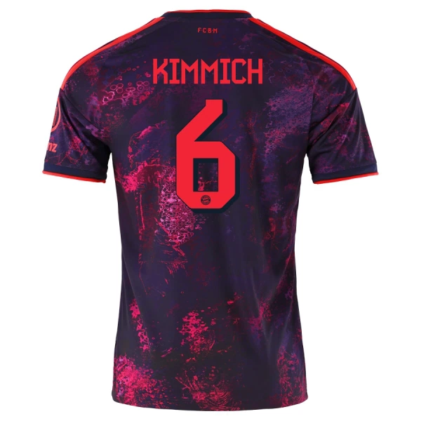 Maillot De Foot FC Bayern Munich Joshua Kimmich 6 Third 26/27 Maillot De Foot FC Bayern Munich Joshua Kimmich 6 Third 26/27