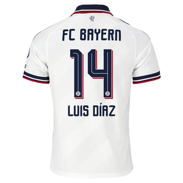 Maillot De Foot FC Bayern Munich Luis Díaz 14 Extérieur 26/27 Maillot De Foot FC Bayern Munich Luis Díaz 14 Extérieur 26/27