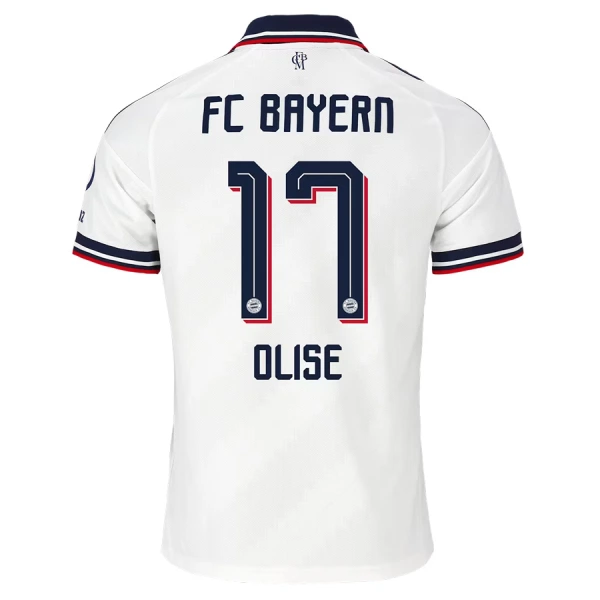 Maillot De Foot FC Bayern Munich Olise 17 Extérieur 26/27 Maillot De Foot FC Bayern Munich Olise 17 Extérieur 26/27