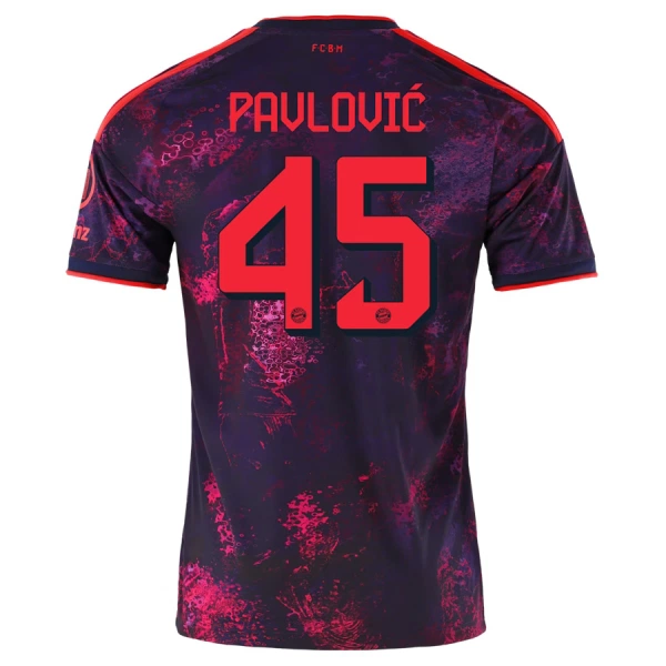 Maillot De Foot FC Bayern Munich Pavlovic 45 Third 26/27 Maillot De Foot FC Bayern Munich Pavlovic 45 Third 26/27