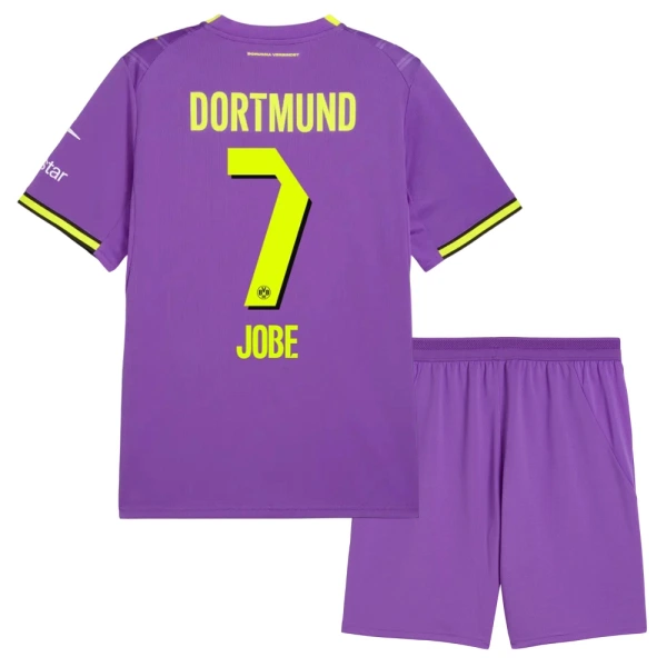 Kit De Football Borussia Dortmund Jobe 7 Enfant Third 26/27 Kit De Football Borussia Dortmund Jobe 7 Enfant Third 26/27