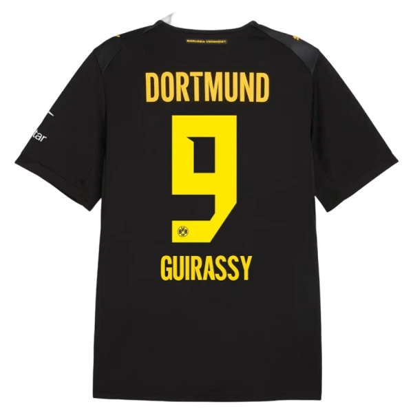 Maillot De Foot Borussia Dortmund Guirassy 9 Extérieur 26/27 Maillot De Foot Borussia Dortmund Guirassy 9 Extérieur 26/27
