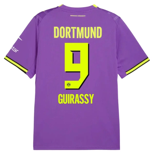 Maillot De Foot Borussia Dortmund Guirassy 9 Third 26/27 Maillot De Foot Borussia Dortmund Guirassy 9 Third 26/27