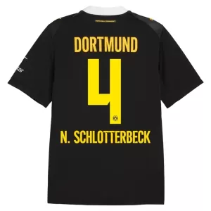 Maillot De Foot Borussia Dortmund Nico Schlotterbeck 4 Extérieur 26/27
