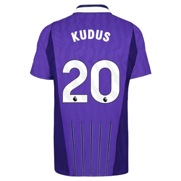 Maillot De Foot Tottenham Hotspur Kudus 20 Third 26/27 Maillot De Foot Tottenham Hotspur Kudus 20 Third 26/27