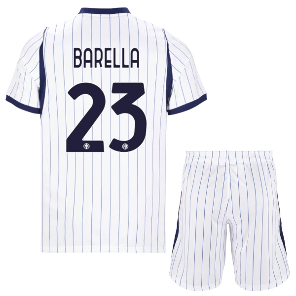 Kit De Football Inter Milan Barella 23 Enfant Extérieur 26/27
