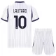 Kit De Football Inter Milan Lautaro Martínez 10 Enfant Extérieur 26/27 Kit De Football Inter Milan Lautaro Martínez 10 Enfant Extérieur 26/27
